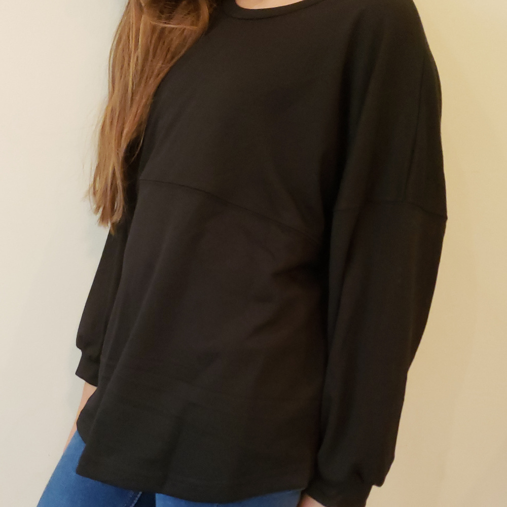 Kids Puffy Print Long-sleeved Jersey